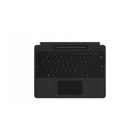Microsoft Surface Pro X Signature Type cover + Slim Pen Nero QWERTY (QJV-00003)
