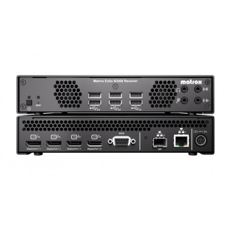 Matrox EXTIO3 N3408 RECEIVER APPLIANCE estensore KVM Ricevitore (XTO3-N3408RX)