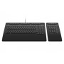 3Dconnexion Keyboard Pro with Numpad tastiera USB + RF Wireless + Bluetooth QWERTY Nordic Nero (3DX-700094)