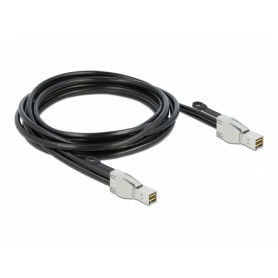 DeLOCK 86623 cavo Serial Attached SCSI (SAS) 3 m 32 Gbit/s Nero (86623)