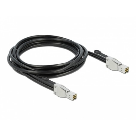 DeLOCK 86623 cavo Serial Attached SCSI (SAS) 3 m 32 Gbit/s Nero (86623)
