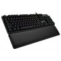 Logitech G G513 CARBON LIGHTSYNC RGB Mechanical Gaming Keyboard with GX Red switches tastiera USB Nordic Carbonio (920-009337)
