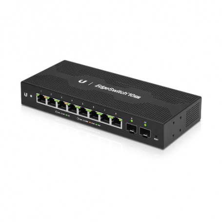 Ubiquiti Networks EdgeSwitch 10XP Gestito L2 Gigabit Ethernet (10/100/1000) Supporto Power over Ethernet (PoE) Nero (ES-10XP-3)