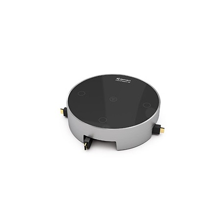 Kindermann QuickPresent Air Lite Cablato Nero, Argento (7488000405)