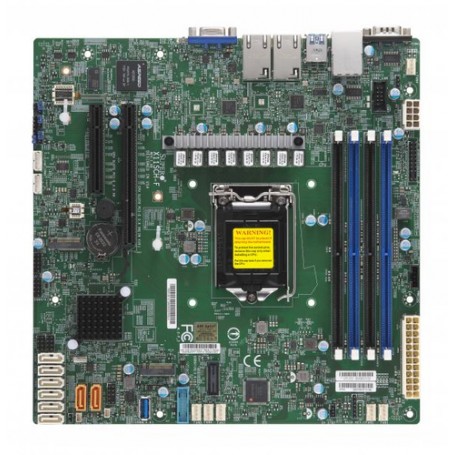 Supermicro MBD-X11SCH-F-O scheda madre Intel C246 LGA 1151 (Presa H4) micro ATX (MBD-X11SCH-F-O)