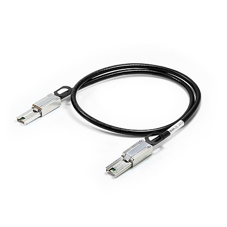 Synology CABLE MINISAS_EXT cavo Serial Attached SCSI (SAS) Nero, Argento (CABLE MINISAS_EXT)