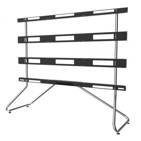Peerless DS-LEDCLAAF-3X3 Supporto per display espositivi 3,3 m (130") Nero, Argento (DS-LEDCLAAF-3X3)