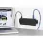 Renkforce RF-4322190 hub di interfaccia USB 3.2 Gen 1 (3.1 Gen 1) Type-B 5000 Mbit/s Nero (RF-4322190)