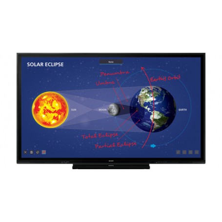 Sharp PN-86HC1 2,18 m (86") LED 4K Ultra HD Nero Touch screen (PN86HC1)
