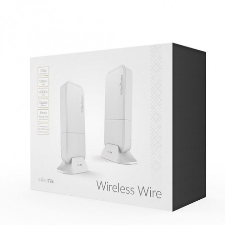 Mikrotik Wireless Wire 1000 Mbit/s Bianco Supporto Power over Ethernet (PoE) (Wireless Wire)