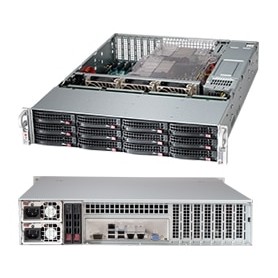 Supermicro SuperChassis 826BAC4-R1K23LPB Supporto Nero 1200 W (CSE-826BAC4-R1K23LPB)