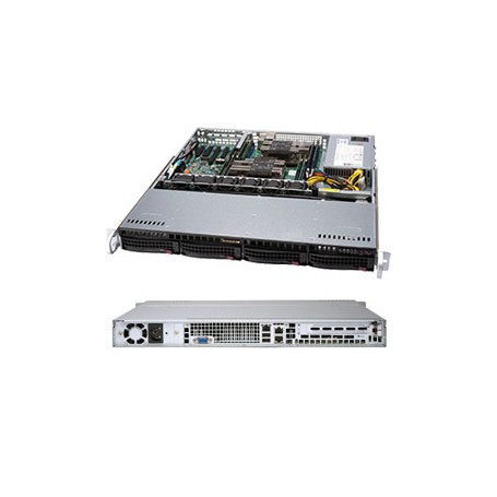 Supermicro SuperChassis 813MF2TQC-505CB Supporto Nero 500 W (CSE-813MF2TQC-505CB)