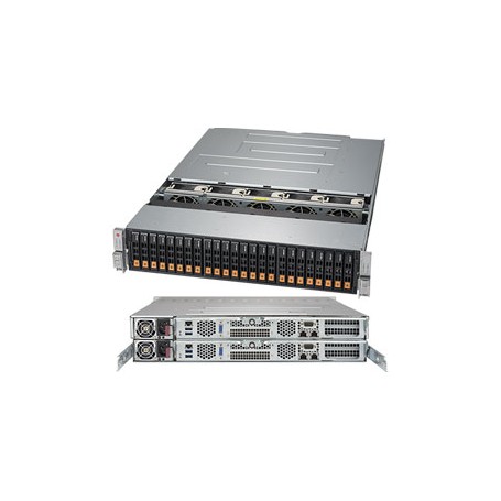 Supermicro SuperStorage 2028R-DN2R24L Intel® C612 LGA 2011 (Socket R) Armadio (2U) Nero (SSG-2028R-DN2R24L)