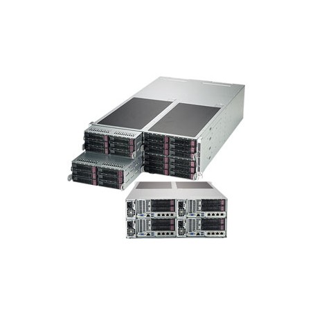 Supermicro SYS-F629P3-RC1B sistema barebone per server Intel® C621 LGA 3647 (Socket P) Armadio (4U) Nero (SYS-F629P3-RC1B)