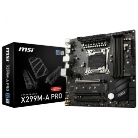 MSI X299M-A Pro Intel® X299 LGA 2066 (Socket R4) micro ATX (7B40-001R)