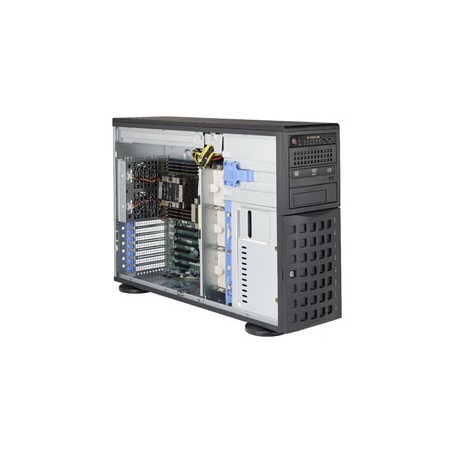 Supermicro SuperServer 7049P-TRT Intel C622 LGA 3647 (Socket P) Armadio (4U) Nero (SYS-7049P-TRT)