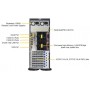 Supermicro SuperServer 7049P-TRT Intel C622 LGA 3647 (Socket P) Armadio (4U) Nero (SYS-7049P-TRT)