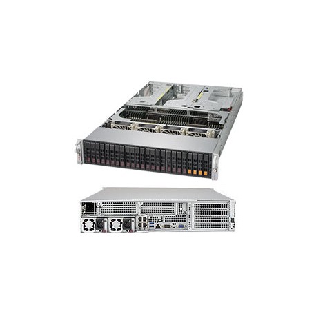 Supermicro SuperServer 2049U-TR4 Intel® C621 LGA 3647 (Socket P) Armadio (2U) Nero (SYS-2049U-TR4)