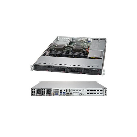 Supermicro SuperServer 6019P-WTR Intel® C621 LGA 3647 (Socket P) Rack (1U) Nero (SYS-6019P-WTR)