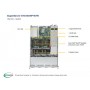 Supermicro SuperServer 6019P-WTR Intel® C621 LGA 3647 (Socket P) Rack (1U) Nero (SYS-6019P-WTR)