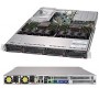 Supermicro SYS-6019U-TRTP sistema barebone per server Intel® C621 LGA 3647 (Socket P) Rack (1U) Nero (SYS-6019U-TRTP)