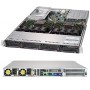 Supermicro SYS-6019U-TR25M sistema barebone per server Intel® C621 LGA 3647 (Socket P) Rack (1U) Nero (SYS-6019U-TR25M)