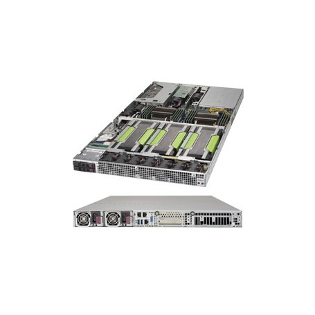 Supermicro SuperServer 1029GQ-TRT Intel® C621 LGA 3647 (Socket P) Rack (1U) Nero (SYS-1029GQ-TRT)