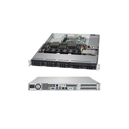 Supermicro SuperServer 1029P-WT Intel® C621 LGA 3647 (Socket P) Rack (1U) Nero (SYS-1029P-WT)