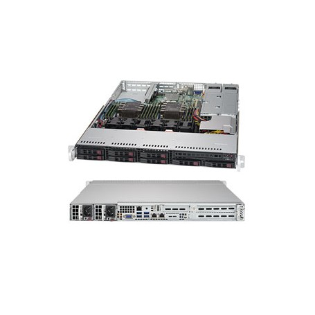 Supermicro SuperServer 1029P-WTR Intel® C621 LGA 3647 (Socket P) Rack (1U) Nero (SYS-1029P-WTR)