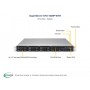 Supermicro SuperServer 1029P-WTR Intel® C621 LGA 3647 (Socket P) Rack (1U) Nero (SYS-1029P-WTR)