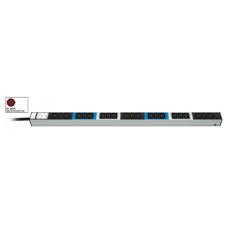 Vertiv Knürr 03.600.821.1 unità di distribuzione dell'energia (PDU) 21 presa(e) AC Grigio (036008211)