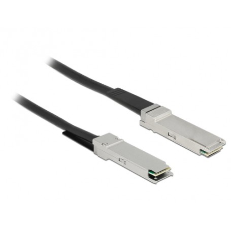 DeLOCK 86430 cavo InfiniBand 2 m QSFP28 Nero (86430)