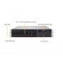 Supermicro SuperServer 2028R-TXR Intel® C612 LGA 2011 (Socket R) Armadio (2U) Nero (SYS-2028R-TXR)