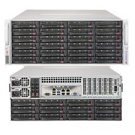 Supermicro SuperServer 5048R-E1CR36L Intel® C612 LGA 2011 (Socket R) Armadio (4U) Nero (SSG-5048R-E1CR36L)