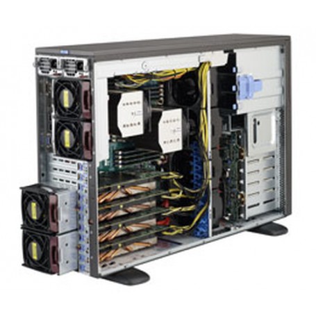 Supermicro SuperServer 7048GR-TR Intel® C612 LGA 2011 (Socket R) Armadio (4U) Nero (SYS-7048GR-TR)