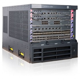 Hewlett Packard Enterprise 12504 DC Switch Chassis telaio dell'apparecchiatura di rete Nero (JC655A)