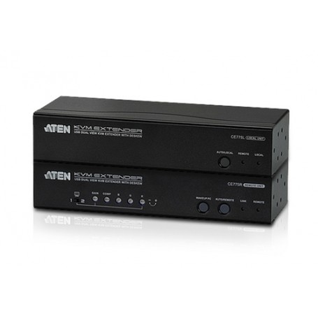 ATEN CE775 moltiplicatore AV Trasmettitore e ricevitore AV Nero (CE775)
