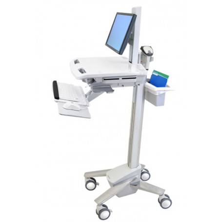 Ergotron StyleView EMR Cart with LCD Pivot Bianco Pannello piatto Carrello multimediale (SV41-6300-0)