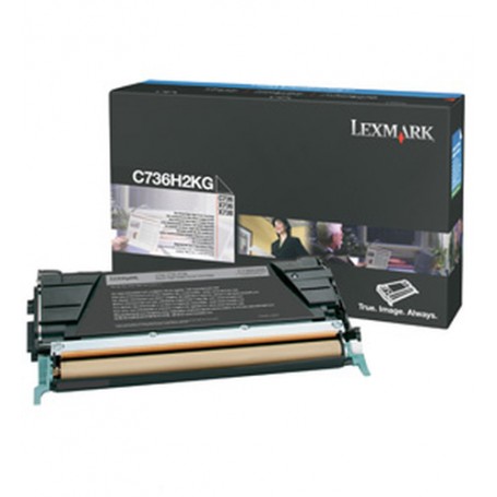 Lexmark C736H2KG cartuccia toner 1 pz Originale Nero (C736H2KG)