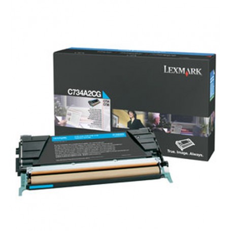 Lexmark C734A2CG cartuccia toner Originale Ciano (C734A2CG)