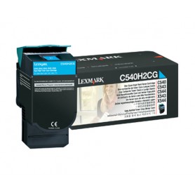 Lexmark C540H2CG cartuccia toner 1 pz Originale Ciano (C540H2CG)
