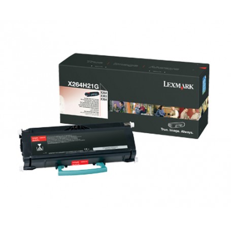Lexmark X264H21G cartuccia toner 1 pz Originale Nero (X264H21G)