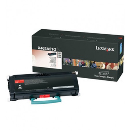 Lexmark X463A21G cartuccia toner 1 pz Originale Nero (X463A21G)