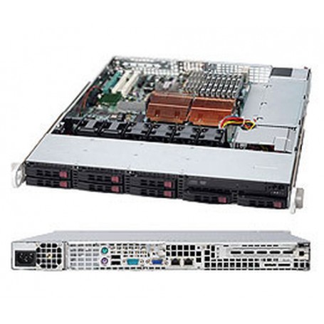 Supermicro SuperChassis 113TQ-700CB Basso profilo (Slimline - stilizzato) 700 W (CSE-113TQ-700CB)