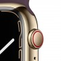 Apple Watch Series 7 45 mm OLED 4G Oro GPS (satellitare) (MKJX3FD/A)