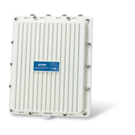 PLANET IP67 802.11ac Wave 2, Dual Band 1200Mbps Outdoor 1200 Mbit/s Bianco Supporto Power over Ethernet (PoE) (WDAP-850AC)