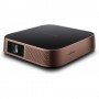 Viewsonic M2 videoproiettore Proiettore a corto raggio 1200 ANSI lumen LED 1080p (1920x1080) Compatibilità 3D Nero, Oro (M2)