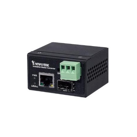 VIVOTEK AW-IHS-0202 switch di rete Fast Ethernet (10/100) Nero (AW-IHS-0202)