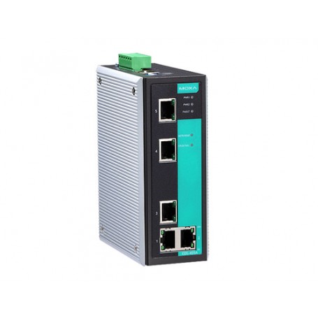 Moxa EDS-405A-PN switch di rete Gestito Fast Ethernet (10/100) Nero (EDS-405A-PN)