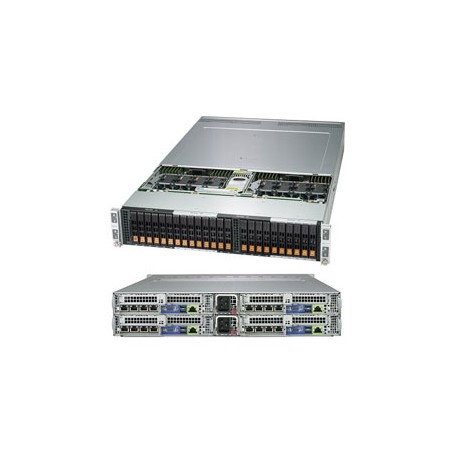 Supermicro SYS-2029BZ-HNR sistema barebone per server Intel® C621 LGA 3647 (Socket P) Armadio (2U) Nero (SYS-2029BZ-HNR)